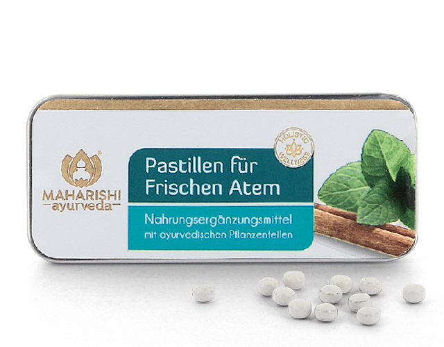 Pastilles for Fresh Breath – Ayurvedic dietary supplement with herbs
