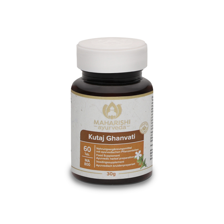 Kutaj Ghanvati MA 800 – Complément alimentaire ayurvédique aux herbes