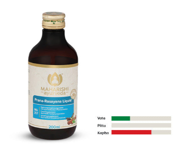 Prana-Rasayana Liquid MA 357 – Complément alimentaire ayurvédique aux herbes