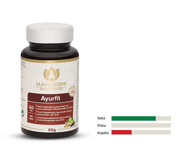 AyurFit MA 1403 – Ayurvedic dietary supplement with herbs & zinc