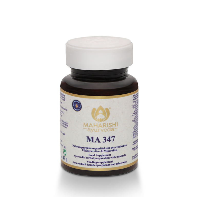 MA 347 – Ayurvedic dietary supplements with herbs & minerals