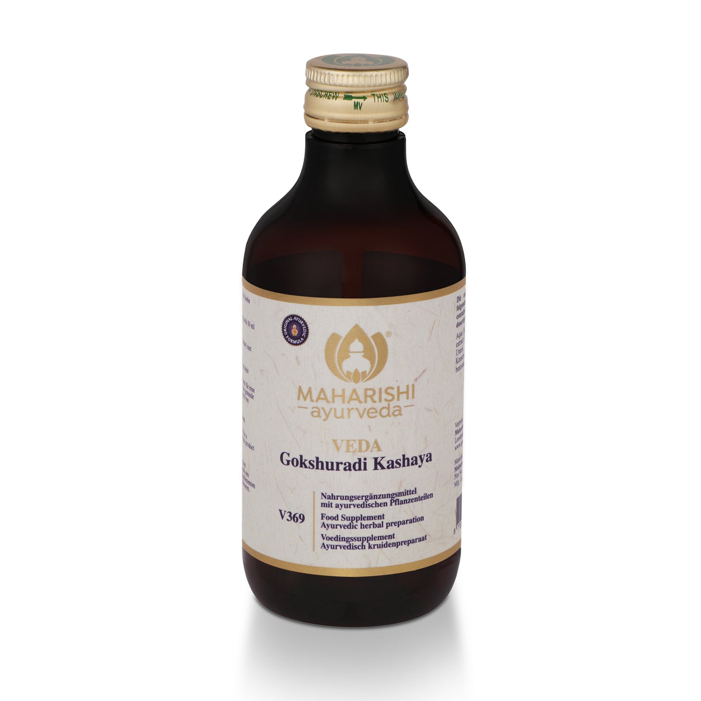 Gokshuradi Kashaya V369 – Complément alimentaire ayurvédique aux herbes