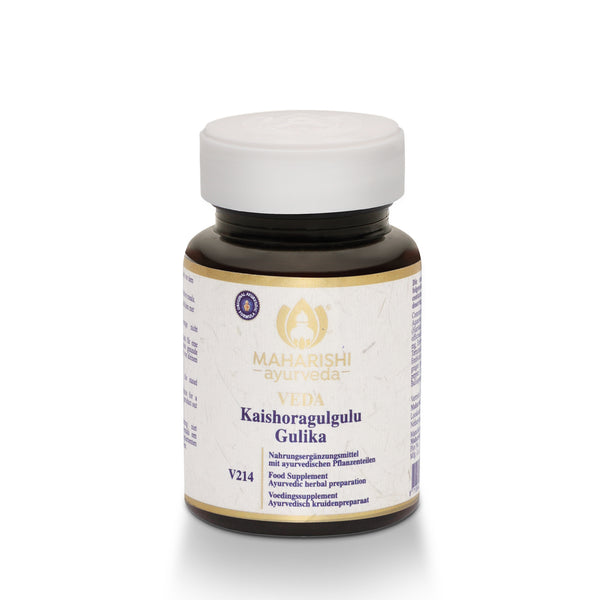Kaishoragulgulu Gulika V214 – Ayurvedic dietary supplement with herbs