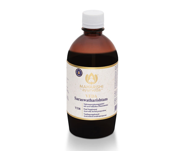 Saraswatharishtam V538 – Ayurveda Nahrungsergänzung mit Kräutern