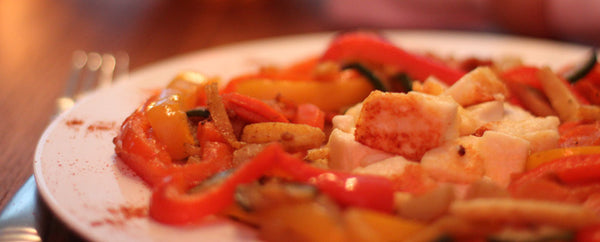 Frischer Panir im Gemüsering