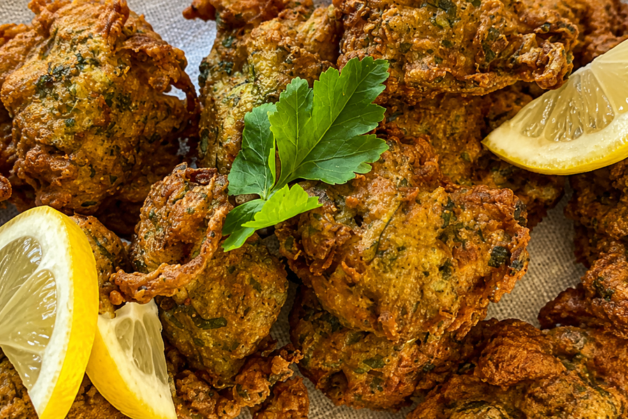 Kräuterpakoras