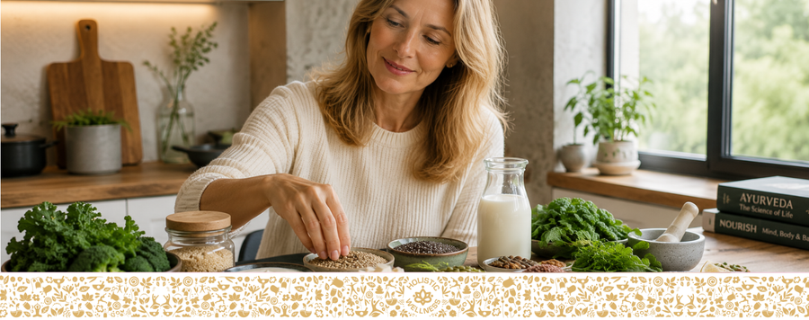 Kalzium im Ayurveda: Natürliche Quellen & Tipps zur Aufnahme