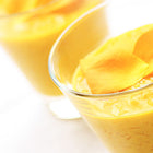 Jubiläumsmenü Dessert: Kheer (Safran-Rosenwasser-Dessert)