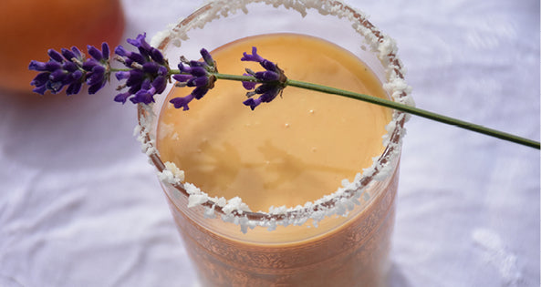 Aprikosen-Kokos-Lassi vegan