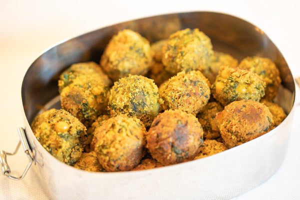 Falafel mit Mangold