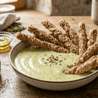Zubereitung Kawasakinaki Kiwi-Cremesauce