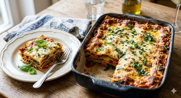 Gemüse-Lasagne
