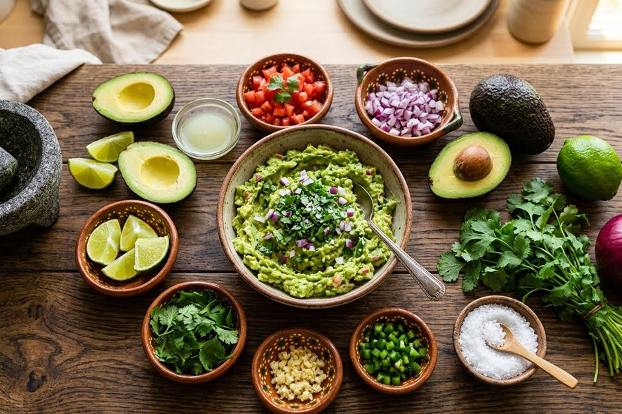 Zubereitung Guacamole