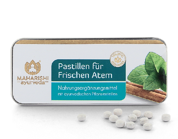 Pastilles for Fresh Breath – Ayurvedic dietary supplement with herbs