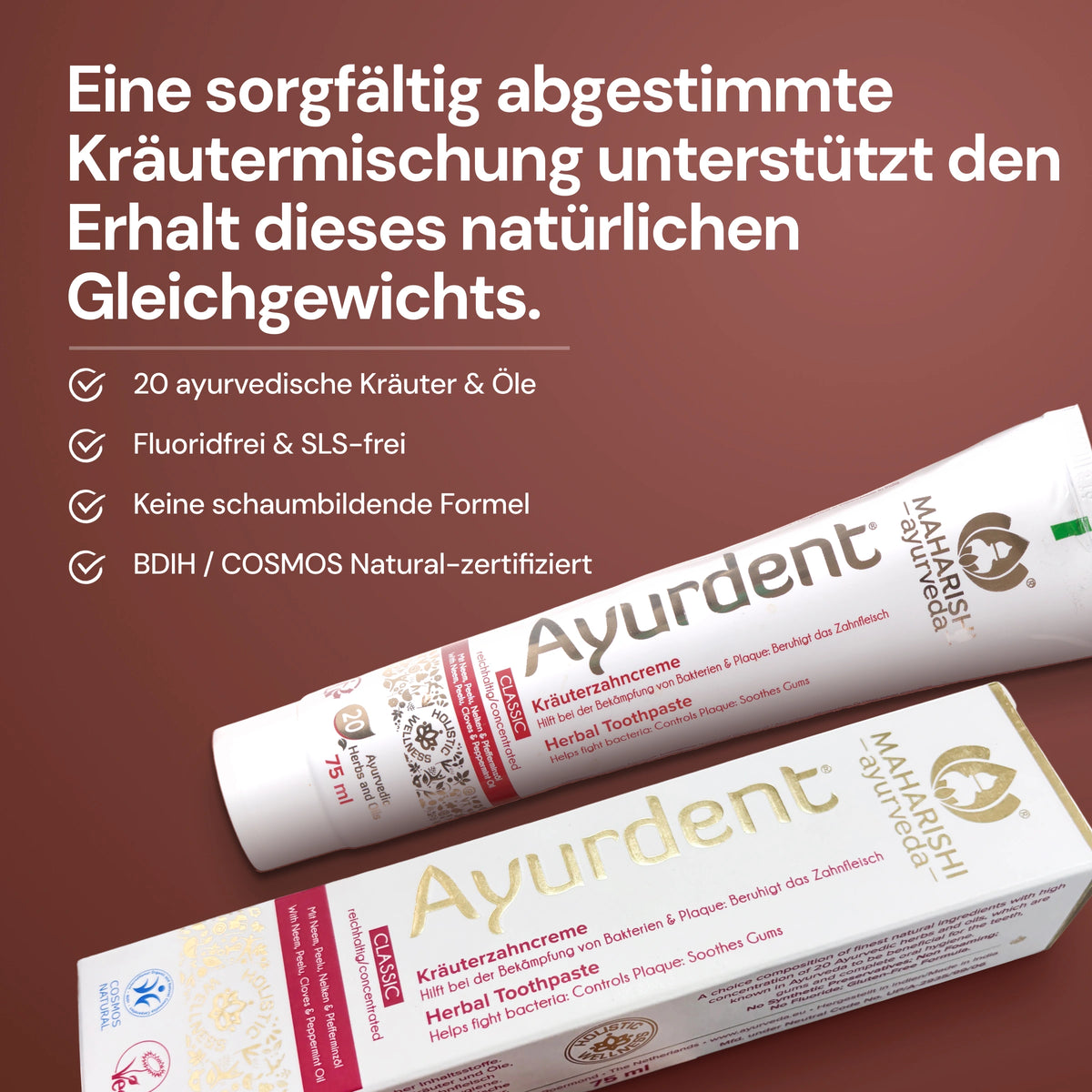 Ayurveda Produktdarstellung