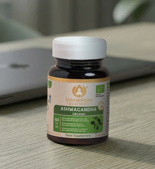 Ashwagandha Bio Super Herb – Ashwagandha Nahrungsergänzung, Bio Ayurveda Kräuter