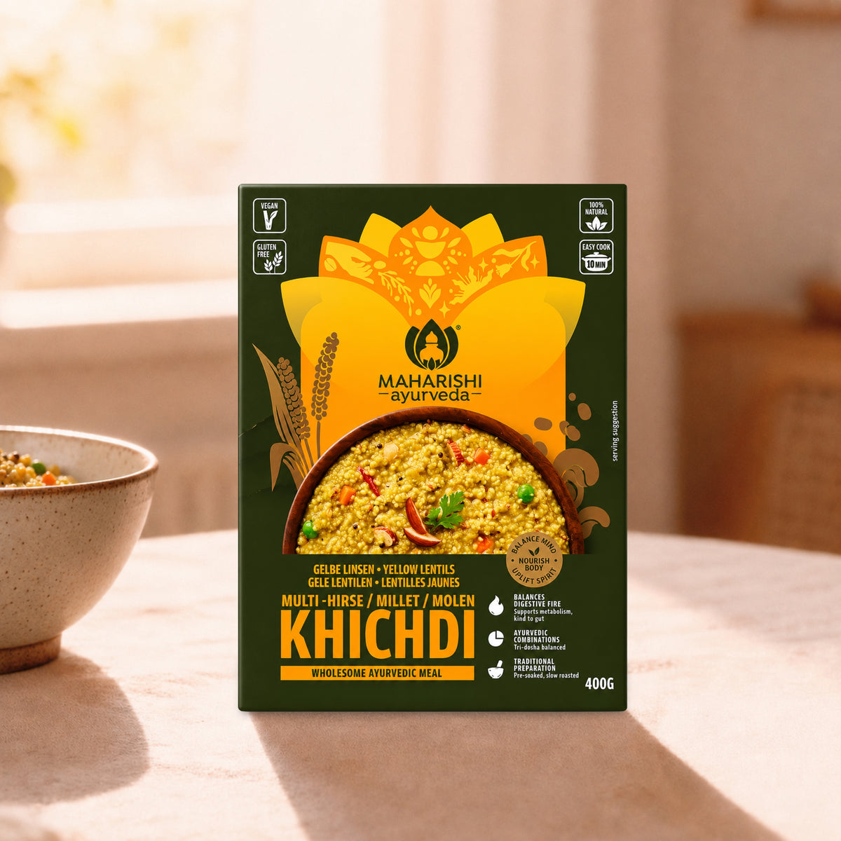 Yellow Lentil Multi Millet Khichdi – Maharishi Ayurveda