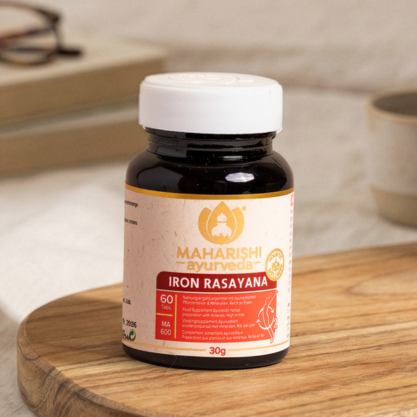 Iron Rasayana MA 600 – Complément alimentaire ayurvédique, riche en fer