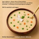 Eine nährstoffreiche ayurvedische Suppe