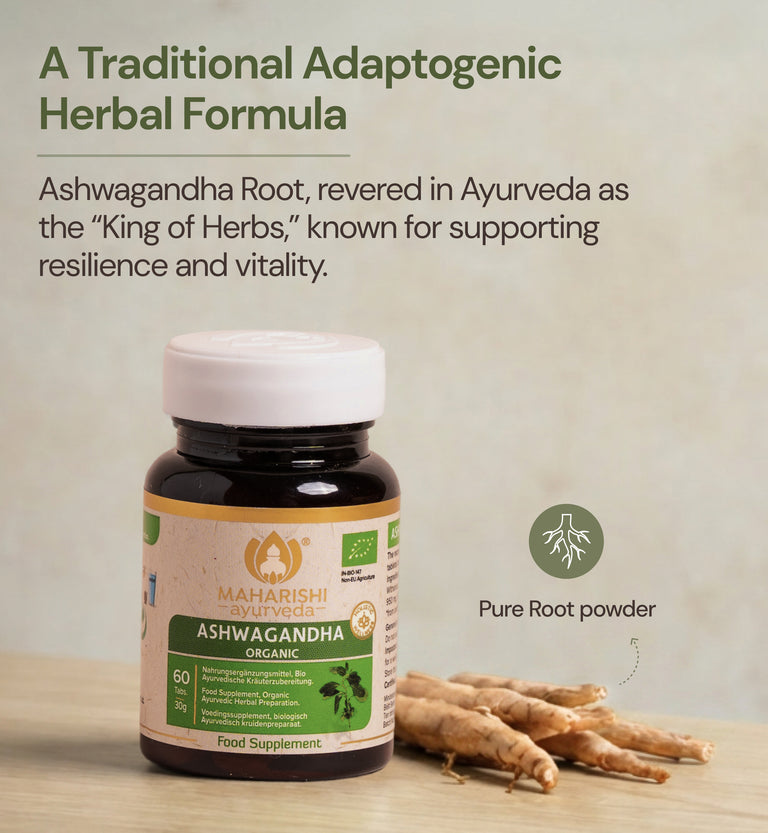 Ashwagandha Organic Super Herb – Ashwagandha Supplement, Organic Ayurvedic Herbs