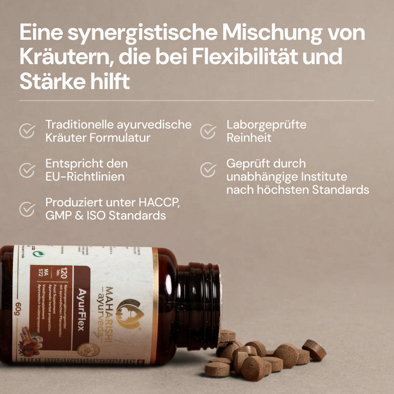 AyurFlex MA 572 – Complément alimentaire ayurvédique aux herbes