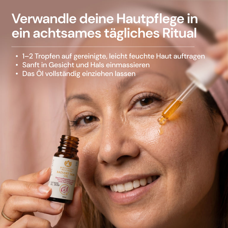 Huile pour la peau radieuse (huile de soin du visage)