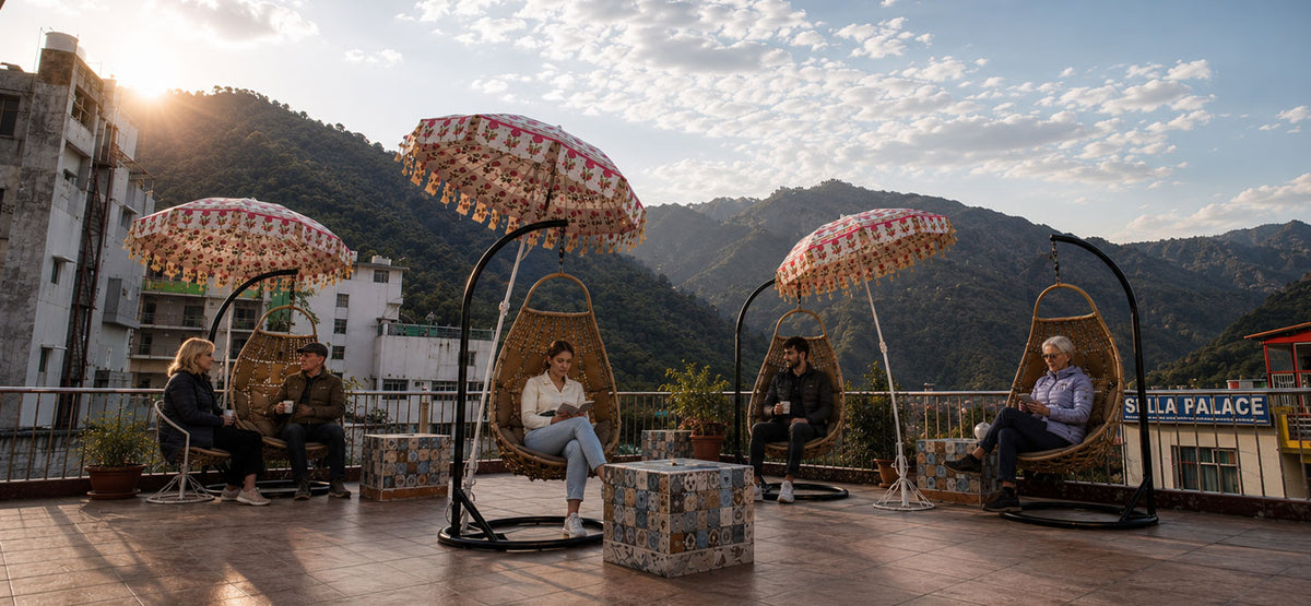 Finde Ruhe in den Ausläufern des Himalaya