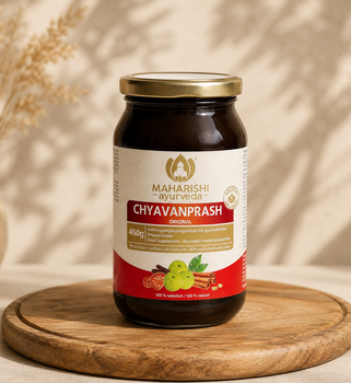 Original Chyavanprash 450 g – Ayurveda Nahrungsergänzung mit Kräutern