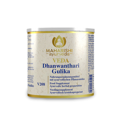 Dhanwanthari Gulika V208 – Ayurveda Nahrungsergänzung mit Kräutern