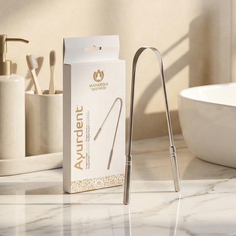 Gratte-langue en acier inoxydable
