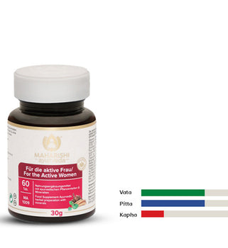For the active woman MA 1009 Food supplement with Ayurvedic plant parts & zinc
