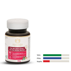 Pour la femme active MA 1009 Complément alimentaire à base de parties de plantes ayurvédiques et de zinc