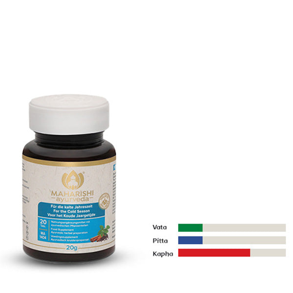 For the cold season MA 1404 – Ayurvedic dietary supplement with herbs