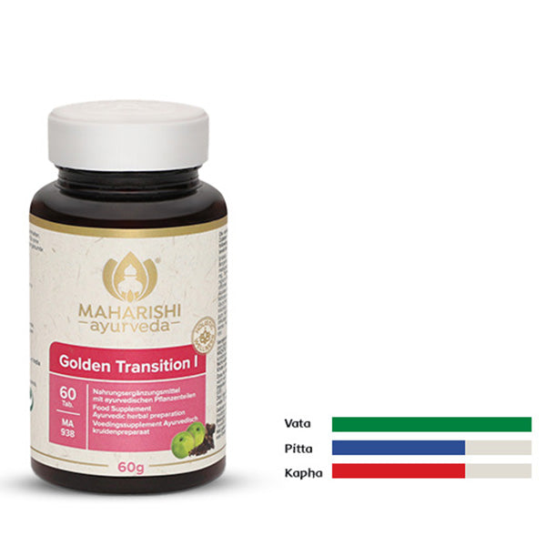 Golden Transition I MA 938 – Ayurvedic dietary supplements with herbs