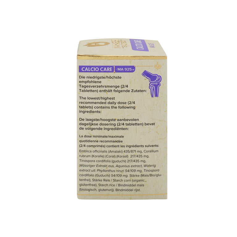 Calcio Care MA 925 – Ayurveda Nahrungsergänzung mit Kalzium und Kräutern