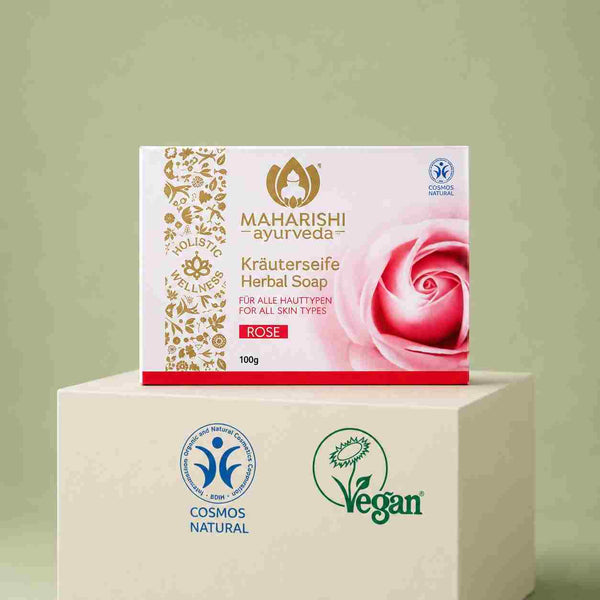 Rose herbal soap, kNk