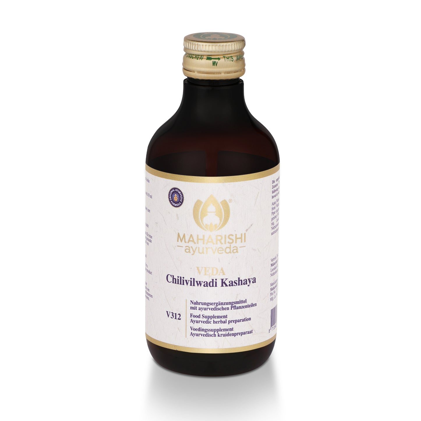 Chilivilwadi Kashaya V312 – Ayurvedic dietary supplement with herbs