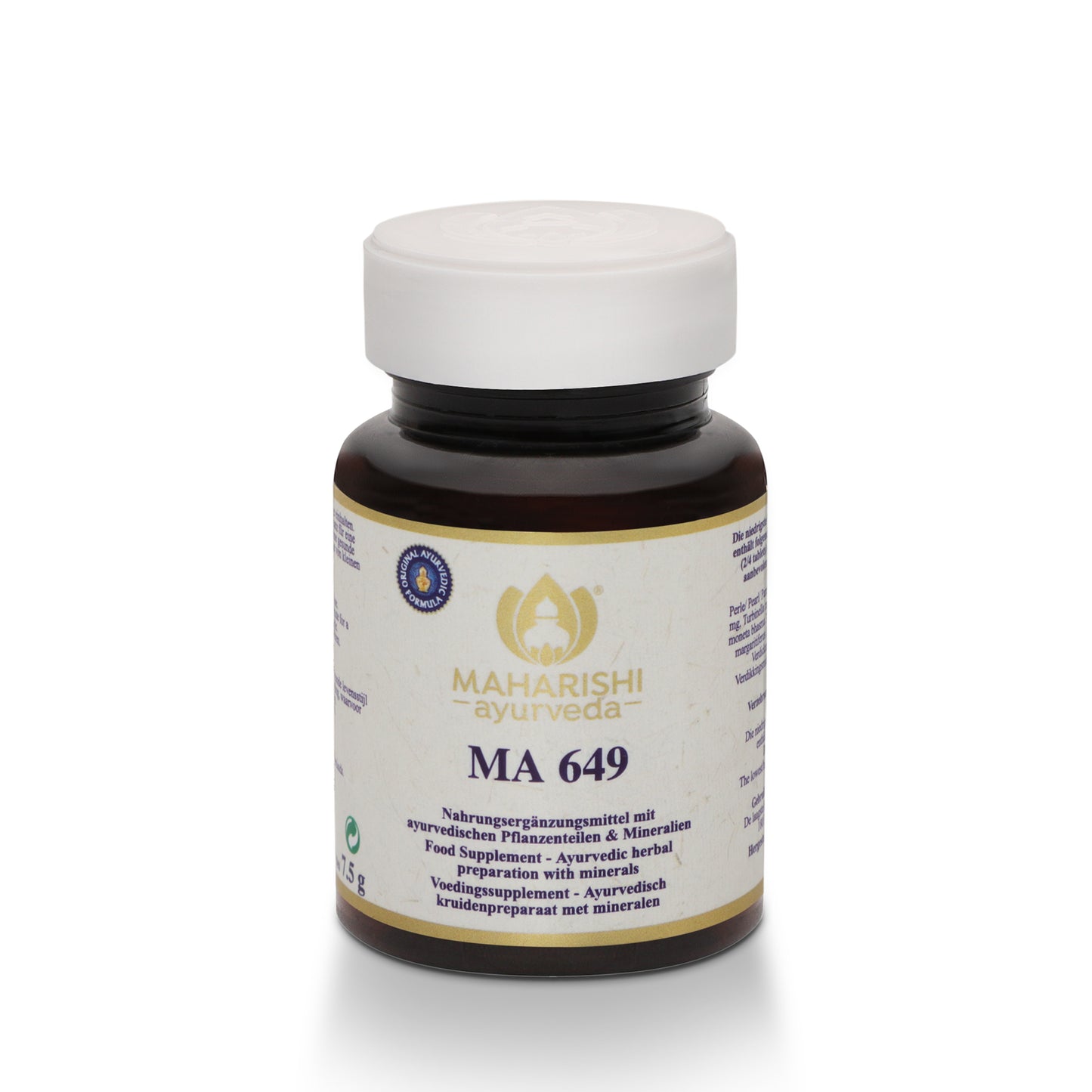 MA 649 – Ayurveda Nahrungsergänzung mit Kräutern & Mineralien