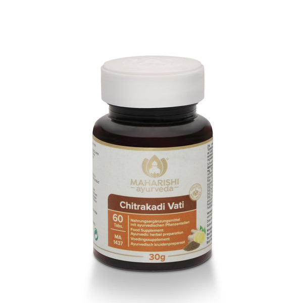 Chitrakadi Vati MA 1437 – Ayurveda Nahrungsergänzung mit Kräutern