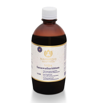 Saraswatharishtam V538 – Ayurveda Nahrungsergänzung mit Kräutern