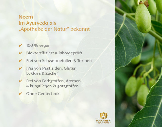 Neem – Produktqualität und ayurvedische Pflanzenpflege